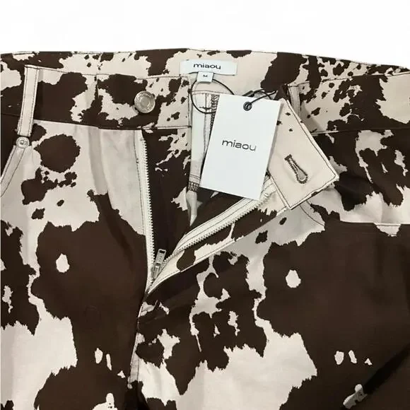 NWT MIAOU x Revolve | SZ M | Coastal Cowgirl Mid Rise Straight Leg Jeans Pants - Picture 10 of 11